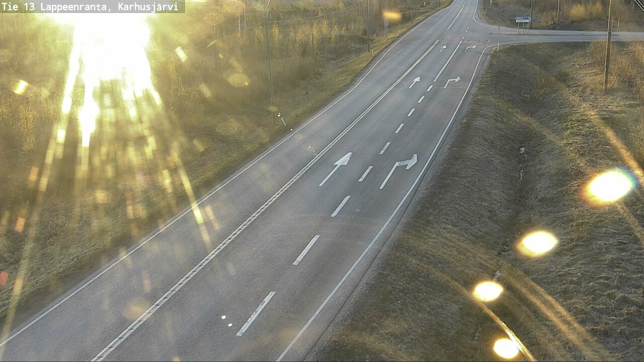 Kelikamerat Kuva Tie 13 Karhusjärvi, Lappeenranta, Etelä-Karjala