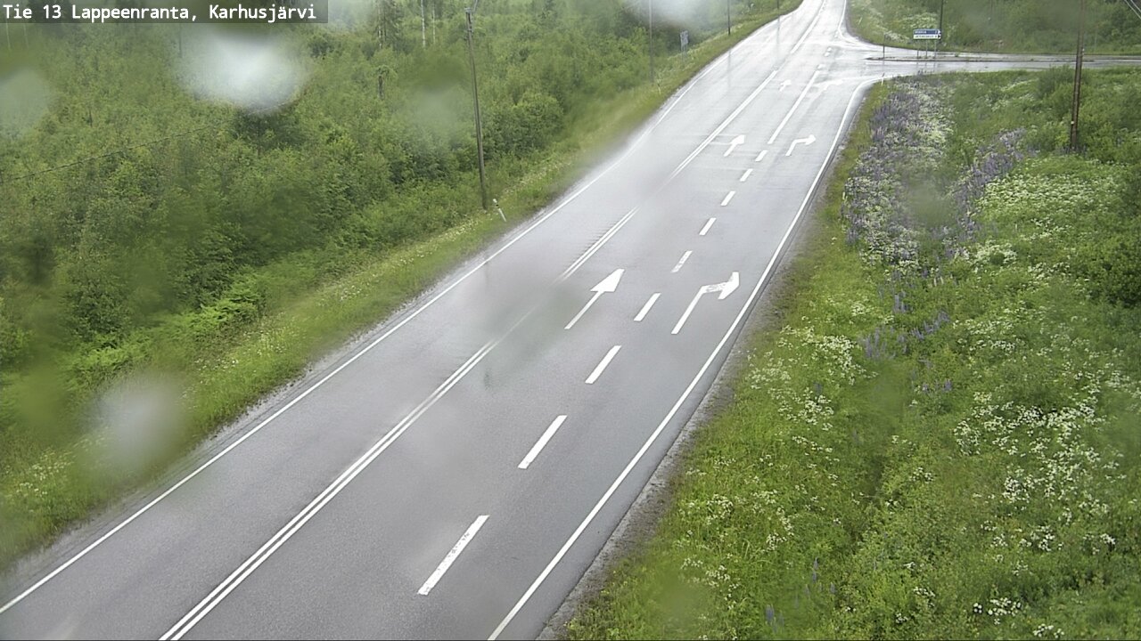 Kelikamerat Kuva Tie 13 Karhusjärvi, Lappeenranta, Etelä-Karjala