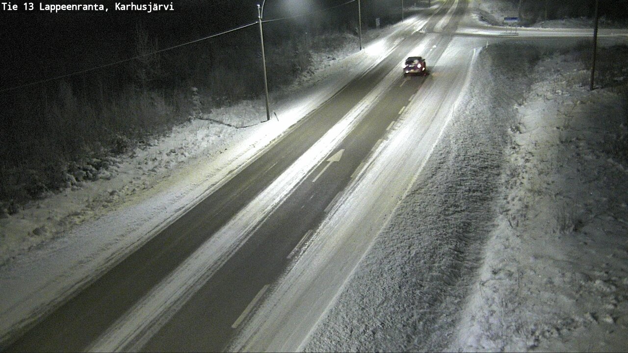 Kelikamerat Kuva Tie 13 Karhusjärvi, Lappeenranta, Etelä-Karjala