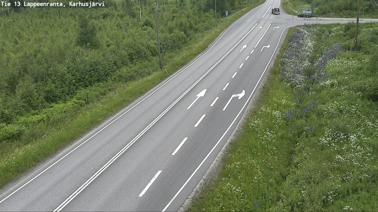 Kelikamerat Kuva Tie 13 Karhusjärvi, Lappeenranta, Etelä-Karjala