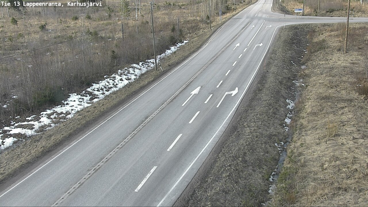 Kelikamerat Kuva Tie 13 Karhusjärvi, Lappeenranta, Etelä-Karjala