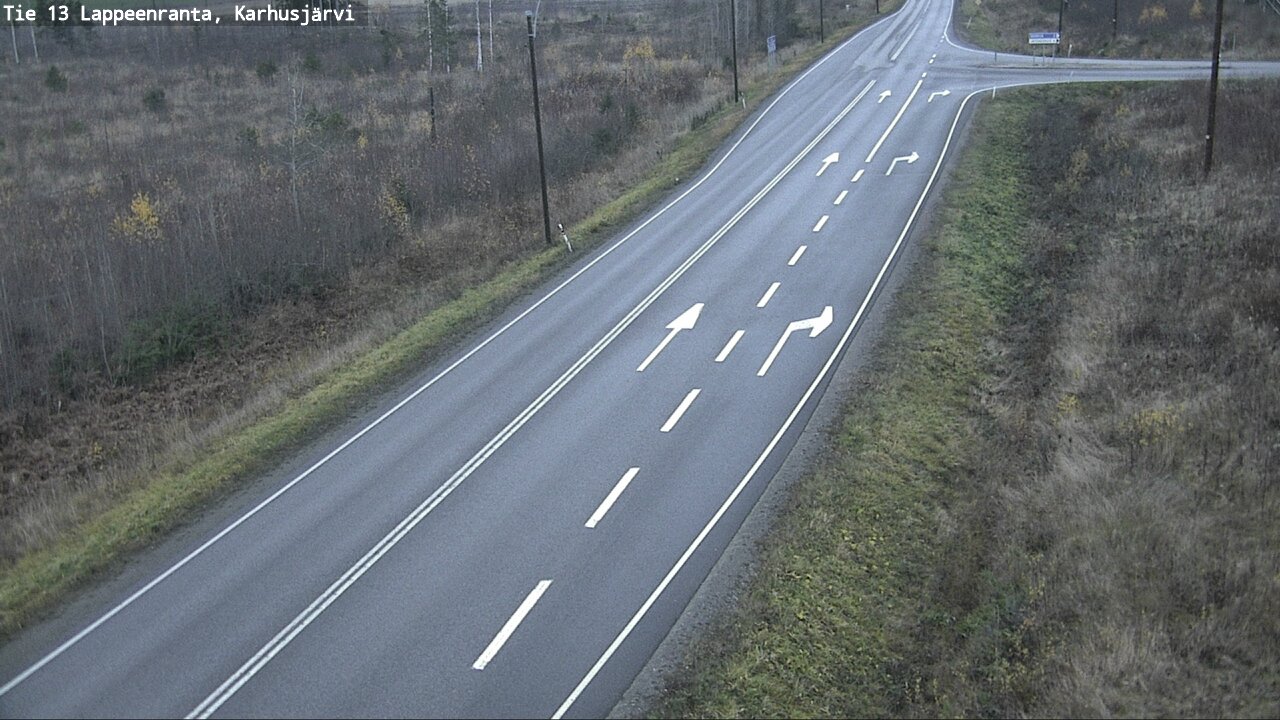 Kelikamerat Kuva Tie 13 Karhusjärvi, Lappeenranta, Etelä-Karjala