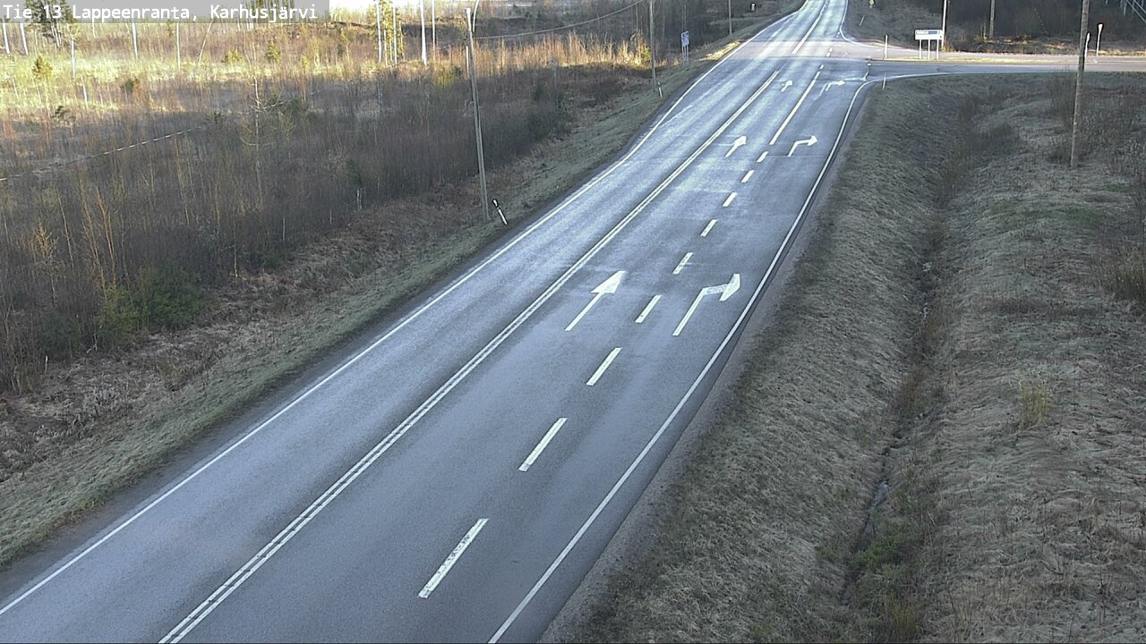 Kelikamerat Kuva Tie 13 Karhusjärvi, Lappeenranta, Etelä-Karjala