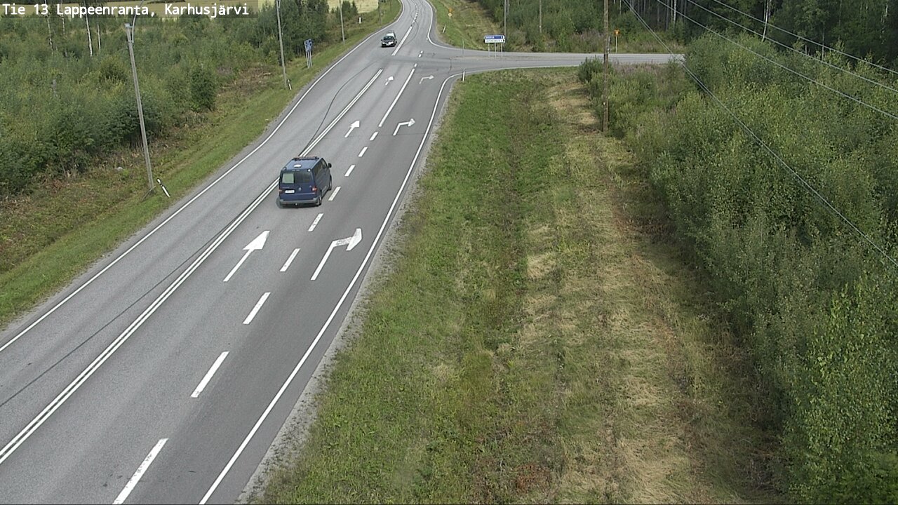 Kelikamerat Kuva Tie 13 Karhusjärvi, Lappeenranta, Etelä-Karjala