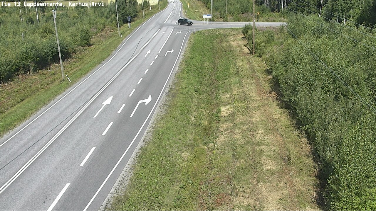 Kelikamerat Kuva Tie 13 Karhusjärvi, Lappeenranta, Etelä-Karjala