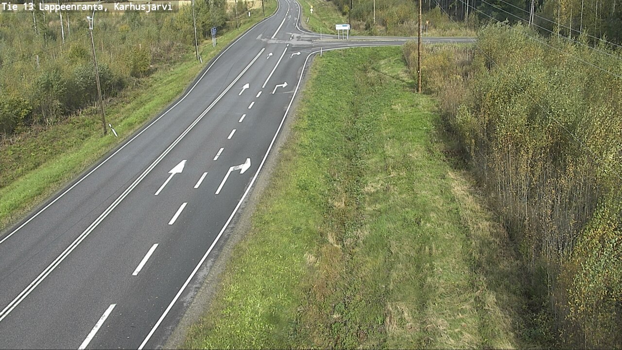 Kelikamerat Kuva Tie 13 Karhusjärvi, Lappeenranta, Etelä-Karjala