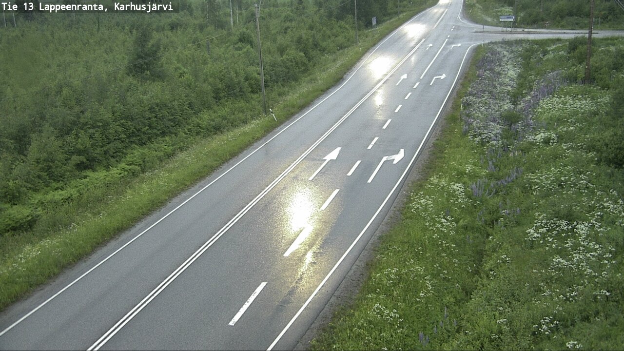 Kelikamerat Kuva Tie 13 Karhusjärvi, Lappeenranta, Etelä-Karjala