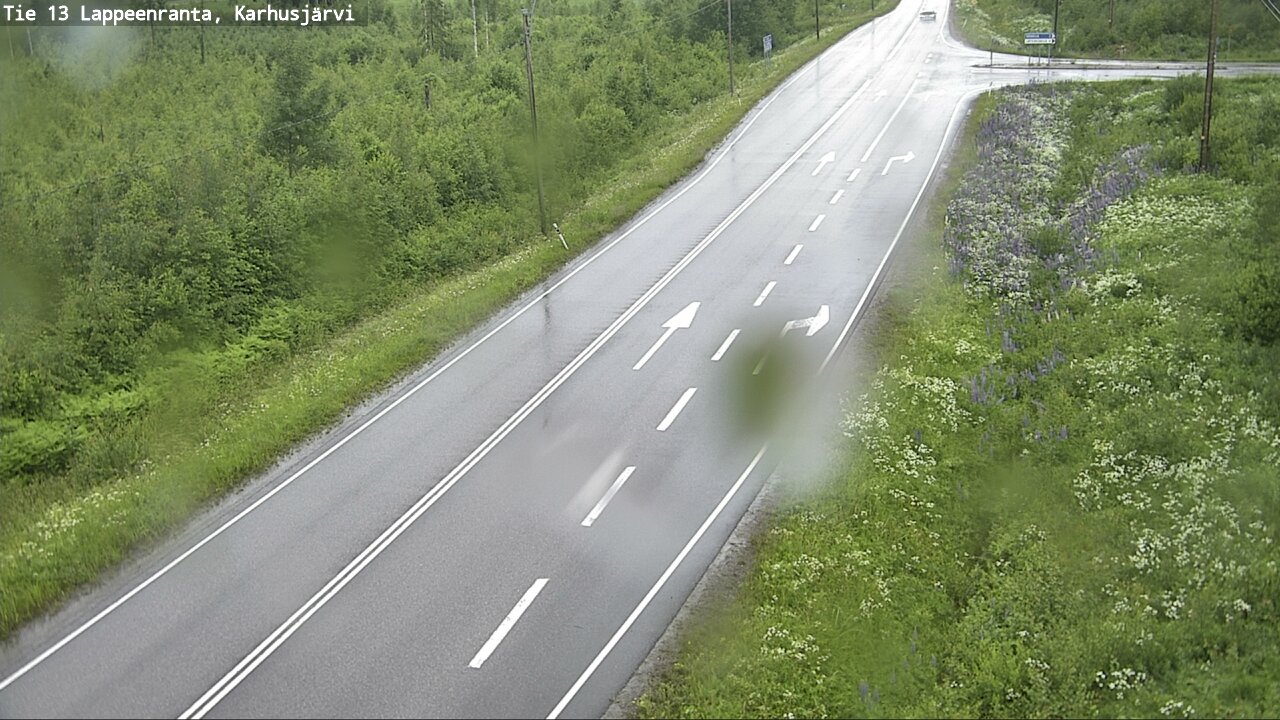 Kelikamerat Kuva Tie 13 Karhusjärvi, Lappeenranta, Etelä-Karjala