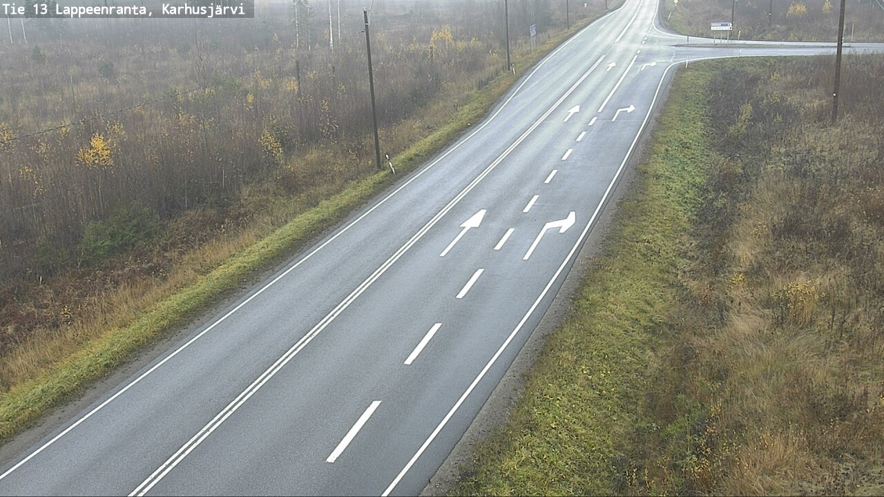 Kelikamerat Kuva Tie 13 Karhusjärvi, Lappeenranta, Etelä-Karjala