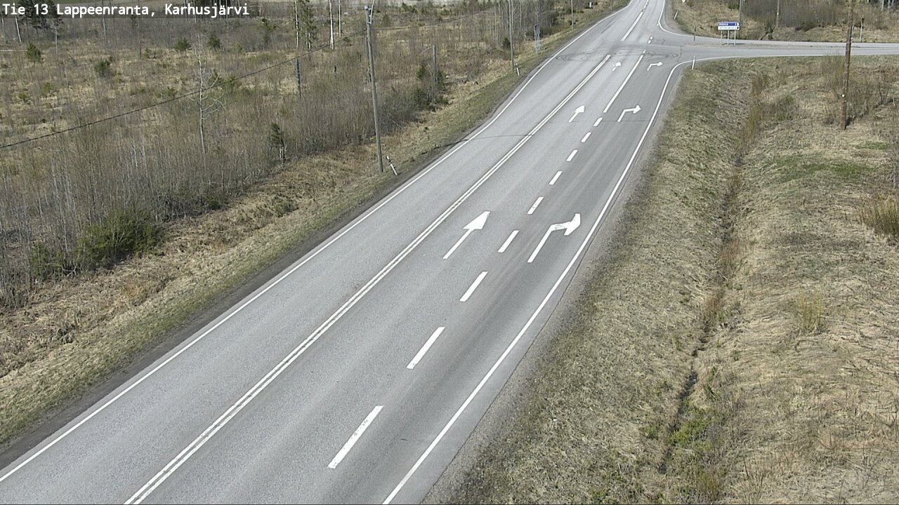 Kelikamerat Kuva Tie 13 Karhusjärvi, Lappeenranta, Etelä-Karjala