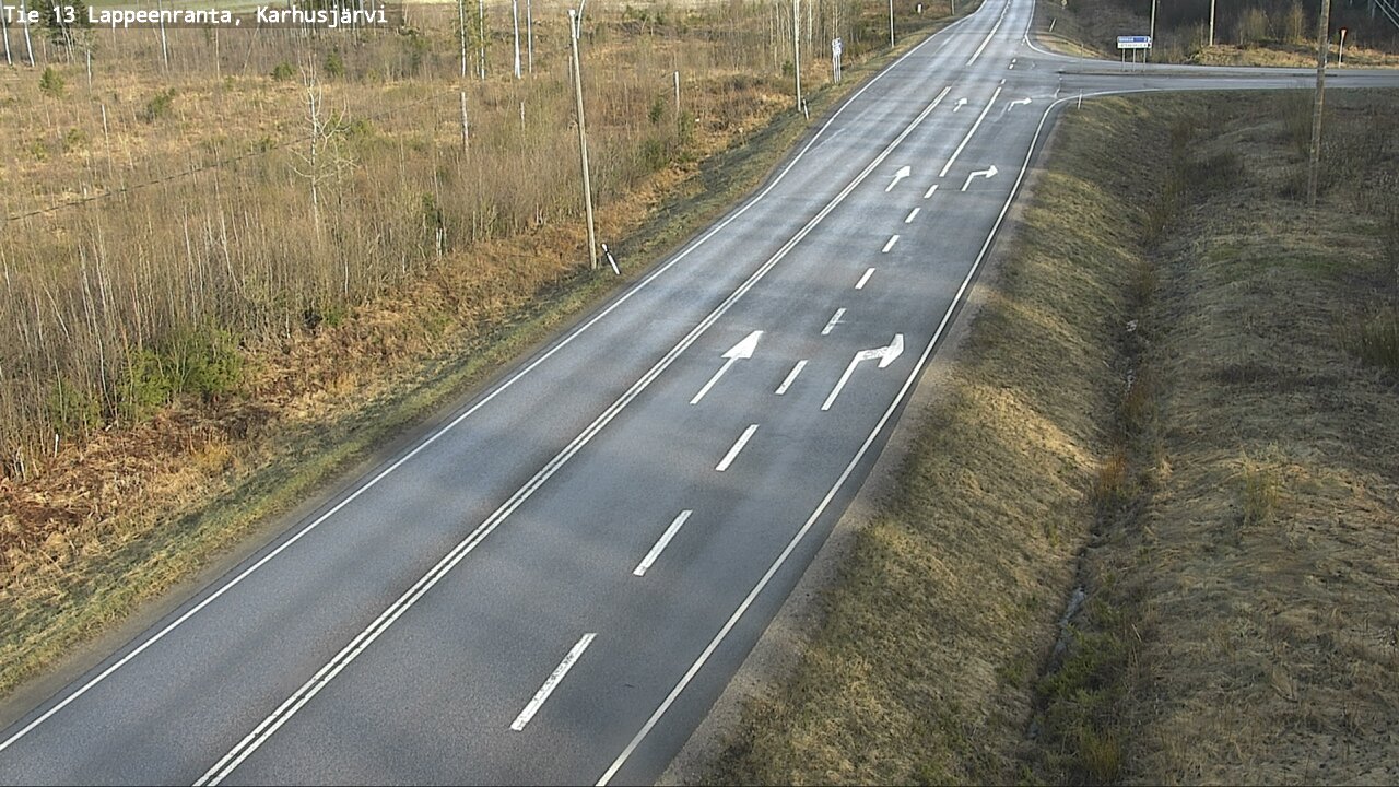 Kelikamerat Kuva Tie 13 Karhusjärvi, Lappeenranta, Etelä-Karjala