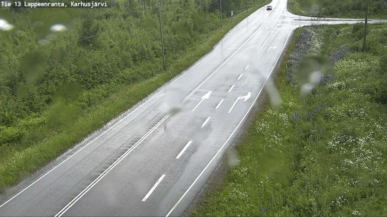 Kelikamerat Kuva Tie 13 Karhusjärvi, Lappeenranta, Etelä-Karjala