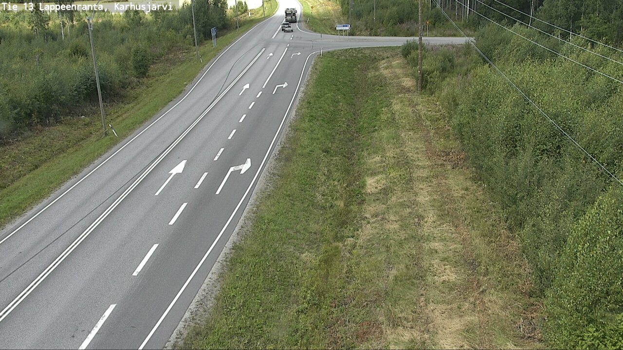 Kelikamerat Kuva Tie 13 Karhusjärvi, Lappeenranta, Etelä-Karjala
