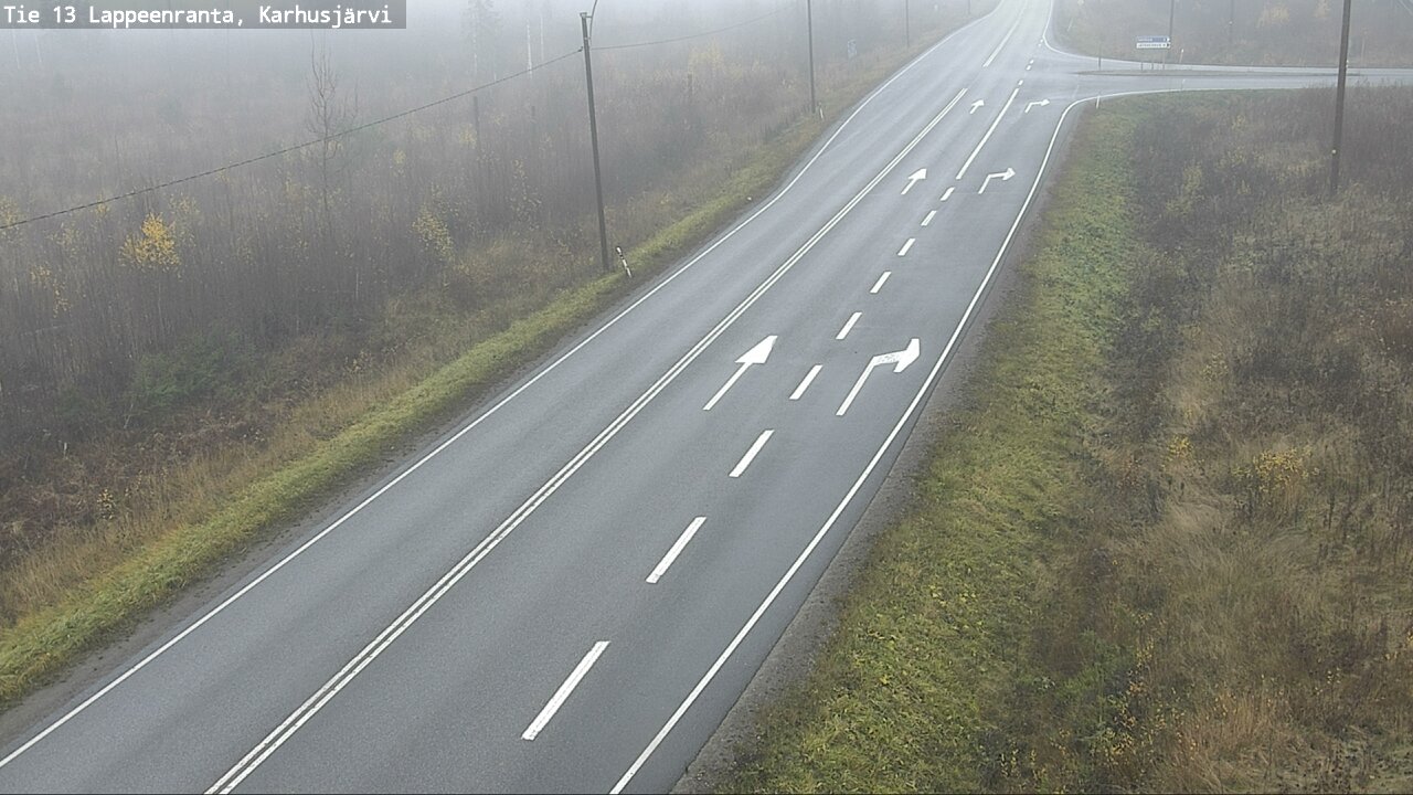 Kelikamerat Kuva Tie 13 Karhusjärvi, Lappeenranta, Etelä-Karjala
