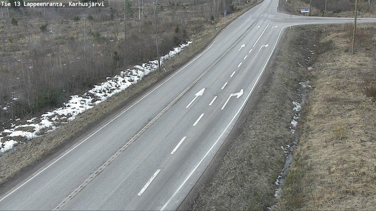 Kelikamerat Kuva Tie 13 Karhusjärvi, Lappeenranta, Etelä-Karjala