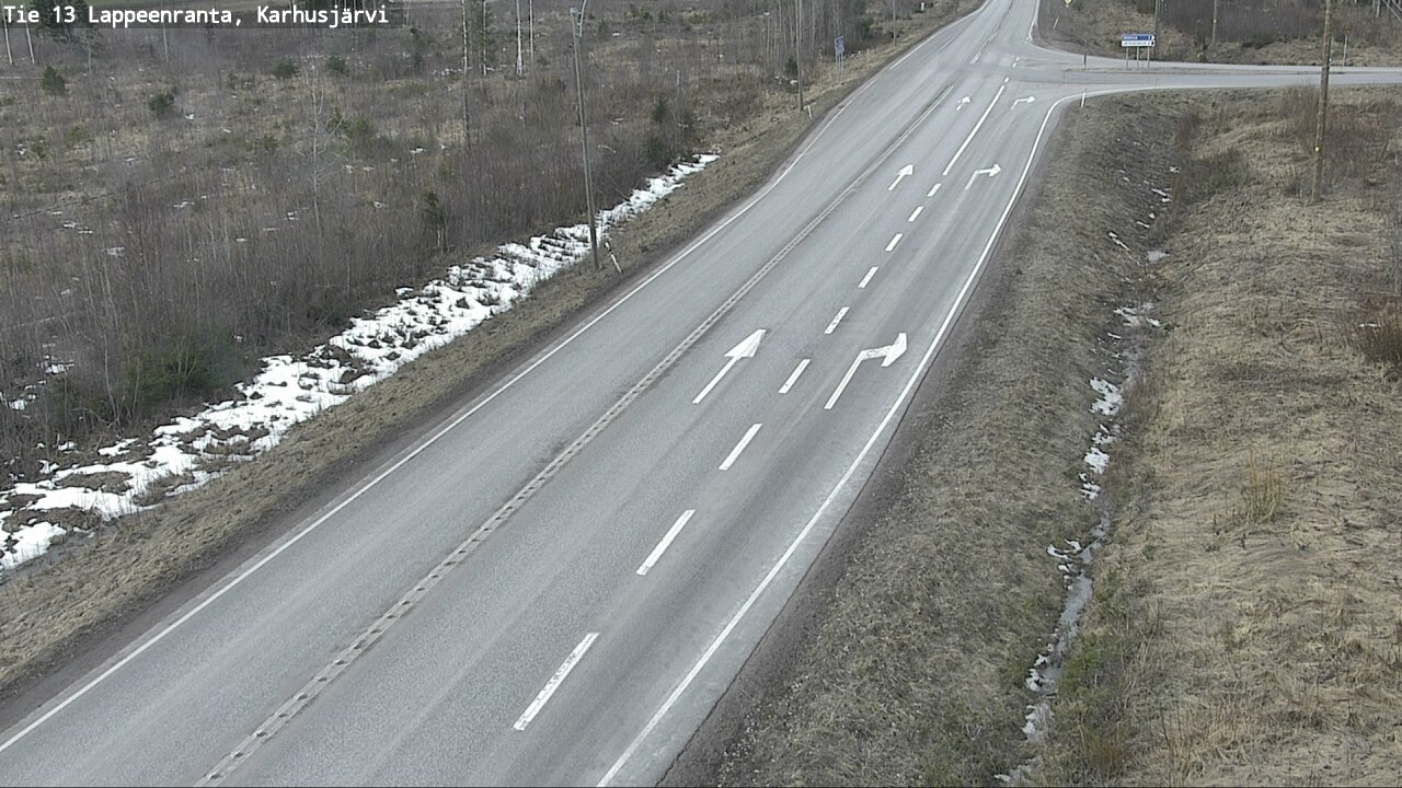 Kelikamerat Kuva Tie 13 Karhusjärvi, Lappeenranta, Etelä-Karjala