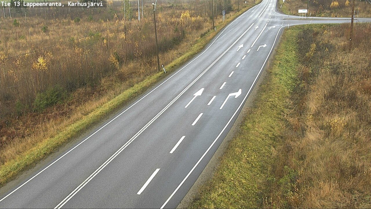 Kelikamerat Kuva Tie 13 Karhusjärvi, Lappeenranta, Etelä-Karjala