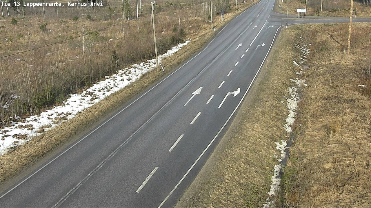 Kelikamerat Kuva Tie 13 Karhusjärvi, Lappeenranta, Etelä-Karjala