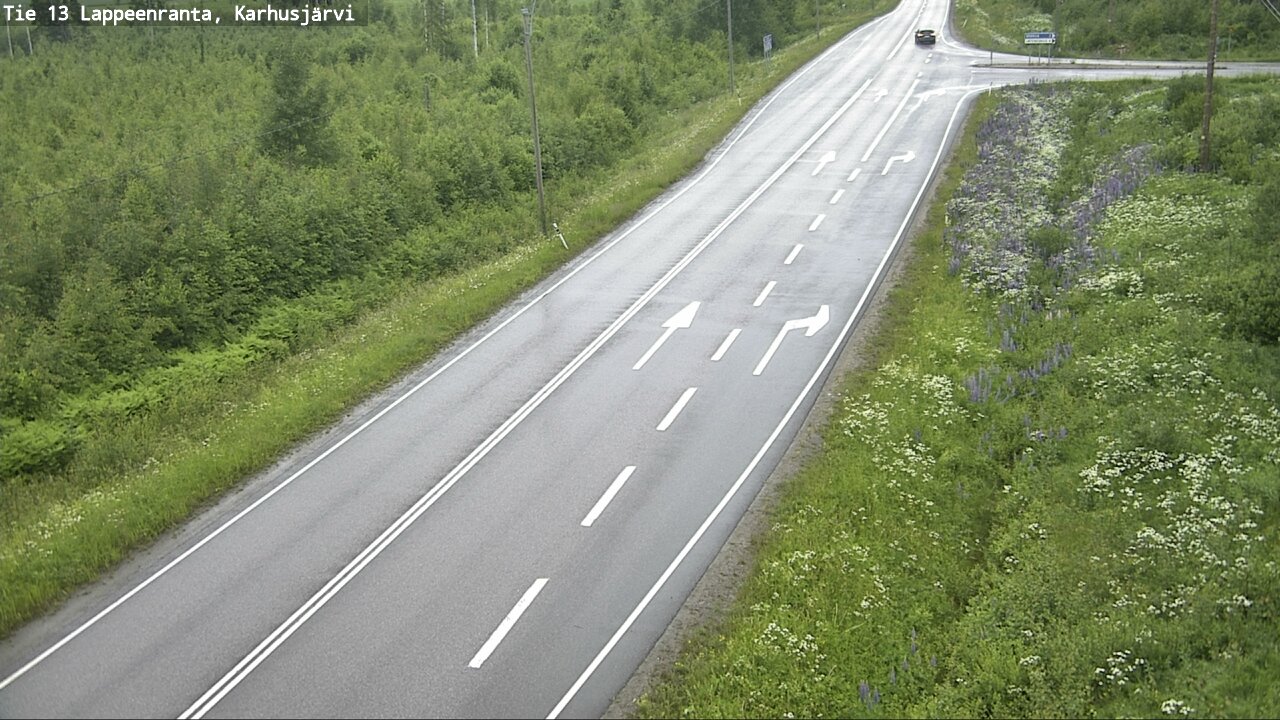 Kelikamerat Kuva Tie 13 Karhusjärvi, Lappeenranta, Etelä-Karjala