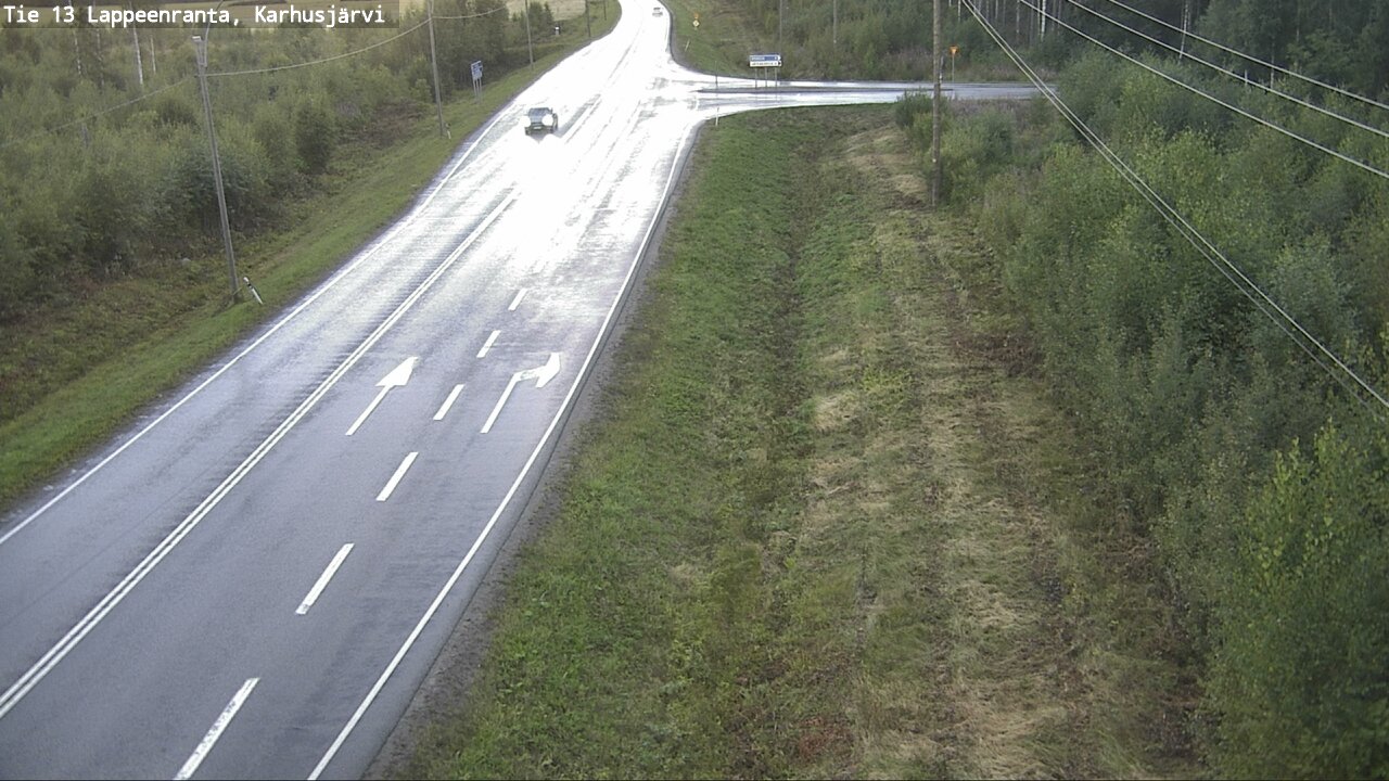 Kelikamerat Kuva Tie 13 Karhusjärvi, Lappeenranta, Etelä-Karjala