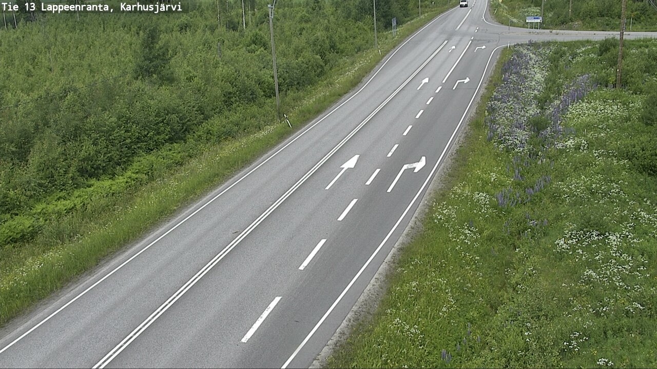 Kelikamerat Kuva Tie 13 Karhusjärvi, Lappeenranta, Etelä-Karjala
