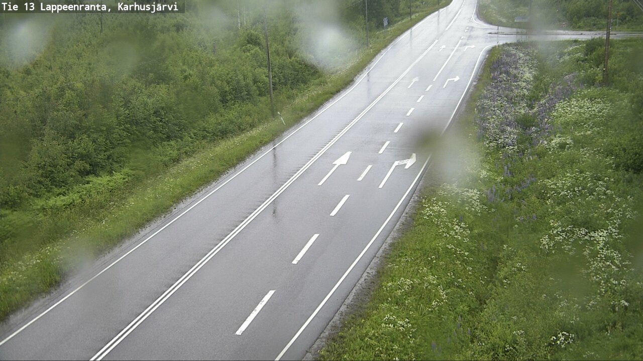 Kelikamerat Kuva Tie 13 Karhusjärvi, Lappeenranta, Etelä-Karjala