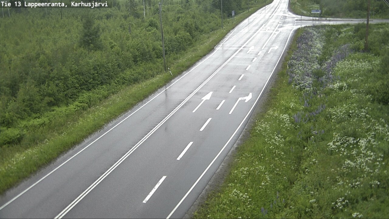 Kelikamerat Kuva Tie 13 Karhusjärvi, Lappeenranta, Etelä-Karjala
