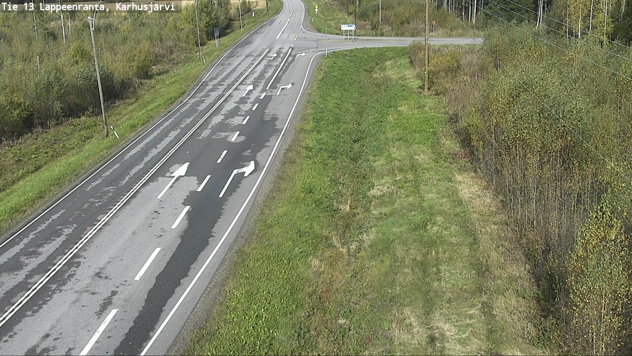Kelikamerat Kuva Tie 13 Karhusjärvi, Lappeenranta, Etelä-Karjala
