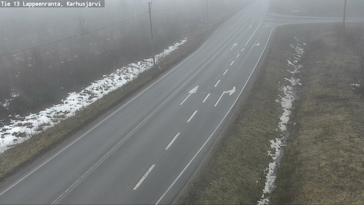 Kelikamerat Kuva Tie 13 Karhusjärvi, Lappeenranta, Etelä-Karjala