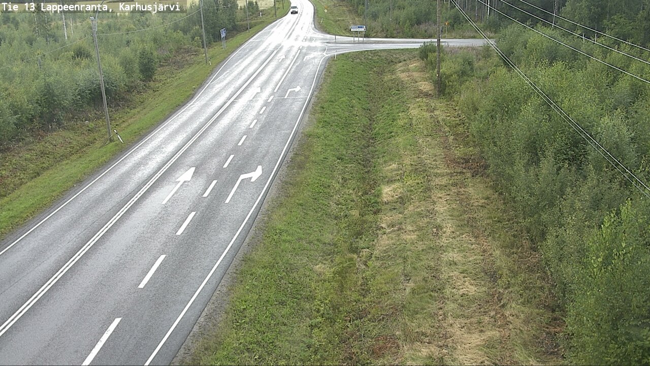 Kelikamerat Kuva Tie 13 Karhusjärvi, Lappeenranta, Etelä-Karjala
