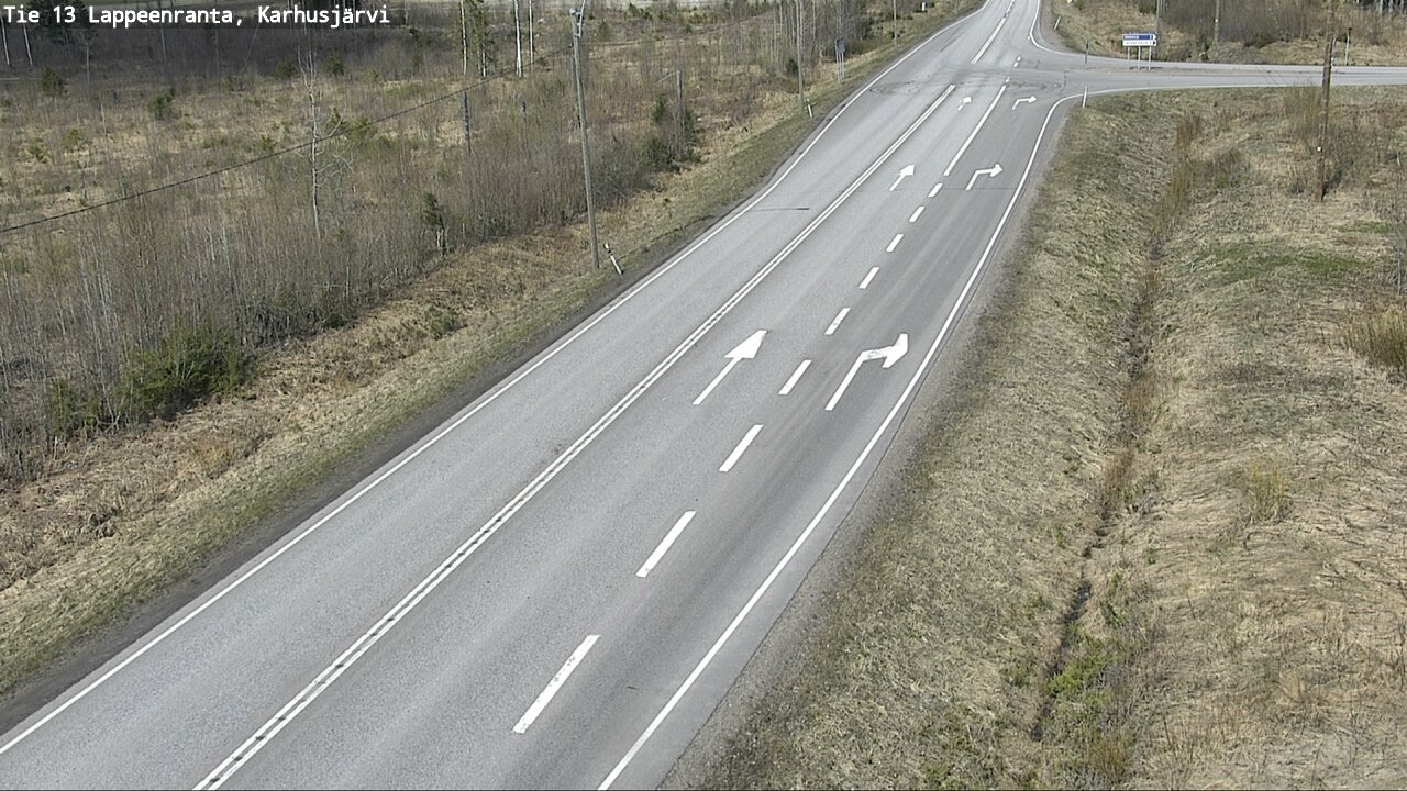 Kelikamerat Kuva Tie 13 Karhusjärvi, Lappeenranta, Etelä-Karjala