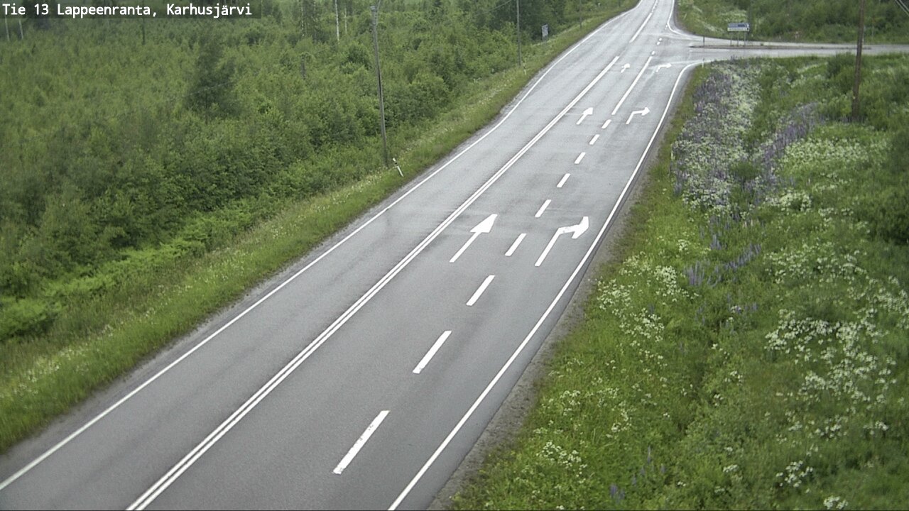 Kelikamerat Kuva Tie 13 Karhusjärvi, Lappeenranta, Etelä-Karjala