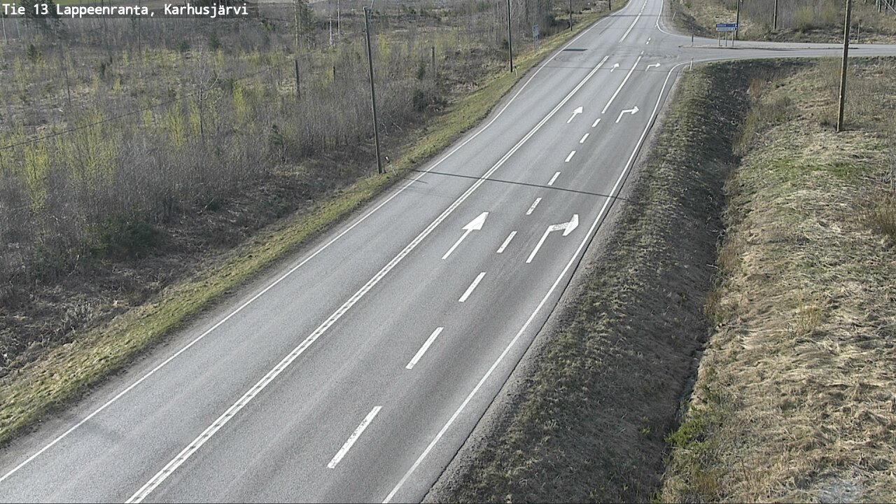 Kelikamerat Kuva Tie 13 Karhusjärvi, Lappeenranta, Etelä-Karjala