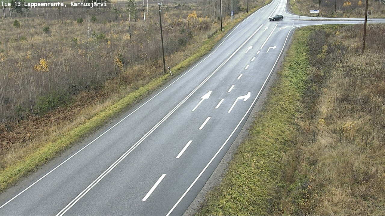 Kelikamerat Kuva Tie 13 Karhusjärvi, Lappeenranta, Etelä-Karjala