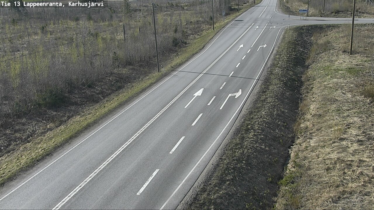 Kelikamerat Kuva Tie 13 Karhusjärvi, Lappeenranta, Etelä-Karjala
