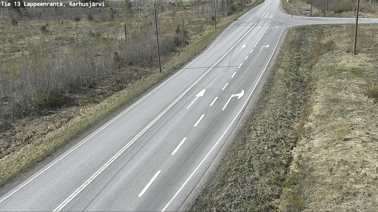 Kelikamerat Kuva Tie 13 Karhusjärvi, Lappeenranta, Etelä-Karjala