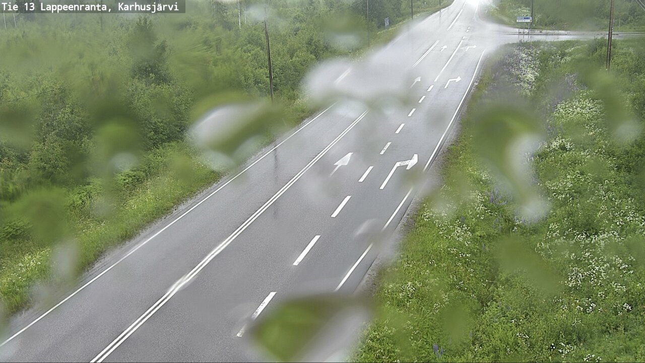 Kelikamerat Kuva Tie 13 Karhusjärvi, Lappeenranta, Etelä-Karjala