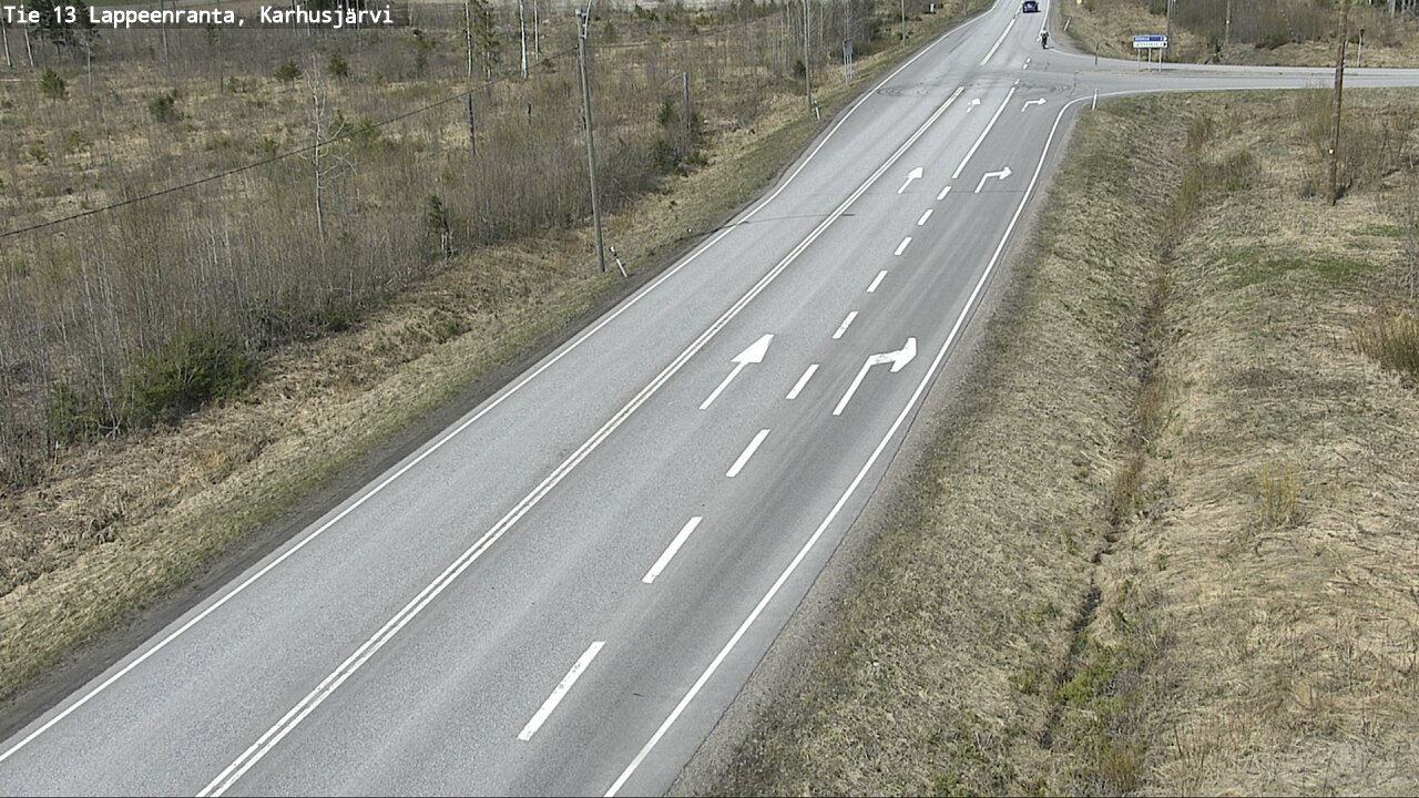 Kelikamerat Kuva Tie 13 Karhusjärvi, Lappeenranta, Etelä-Karjala