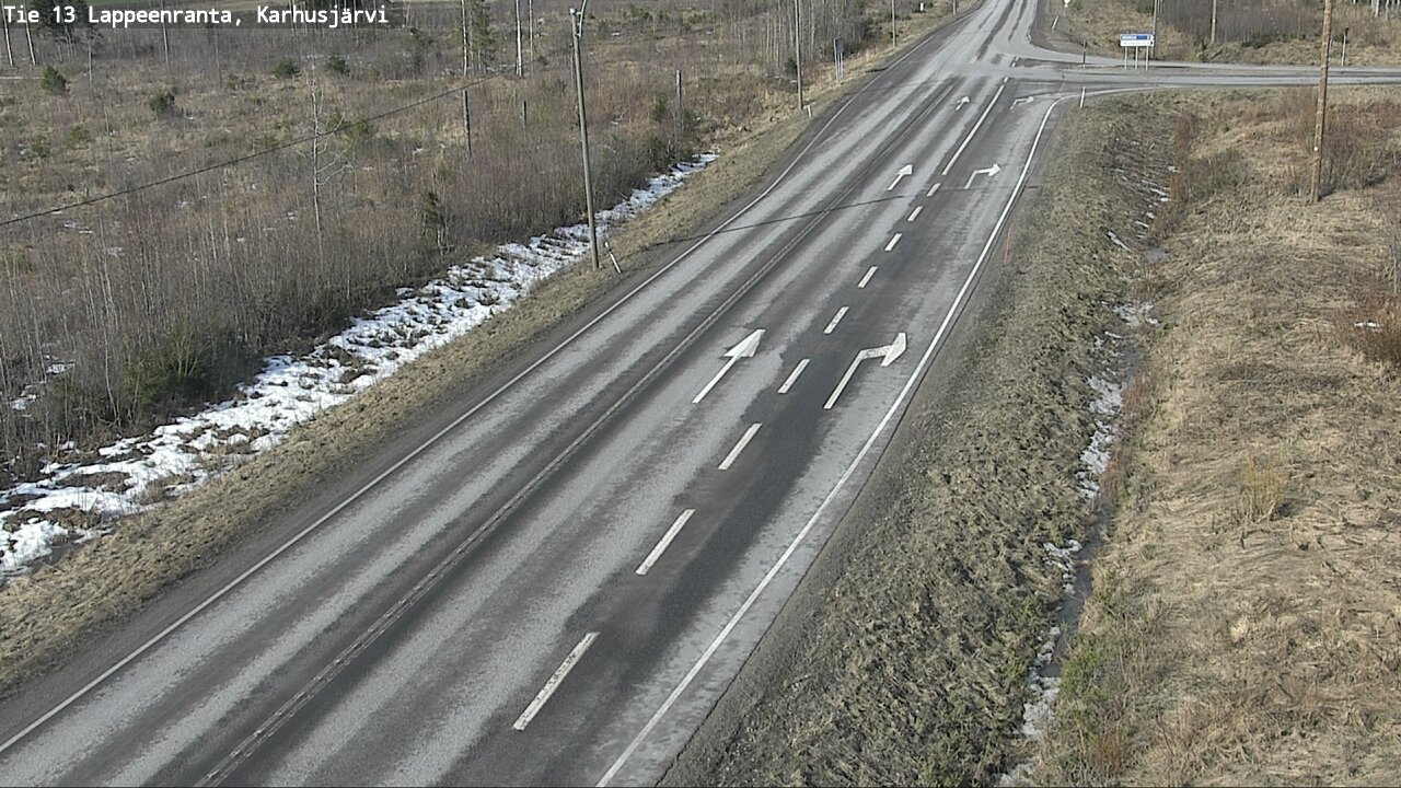 Kelikamerat Kuva Tie 13 Karhusjärvi, Lappeenranta, Etelä-Karjala