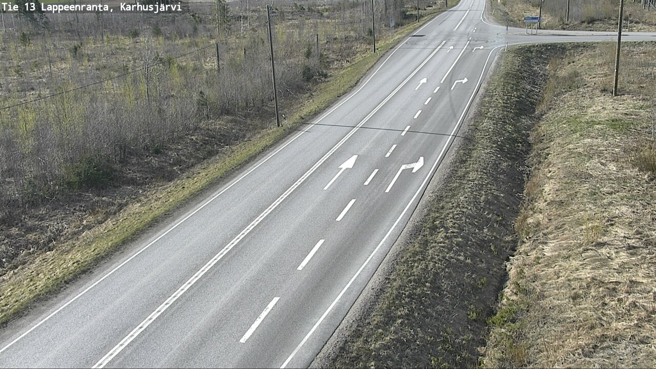 Kelikamerat Kuva Tie 13 Karhusjärvi, Lappeenranta, Etelä-Karjala