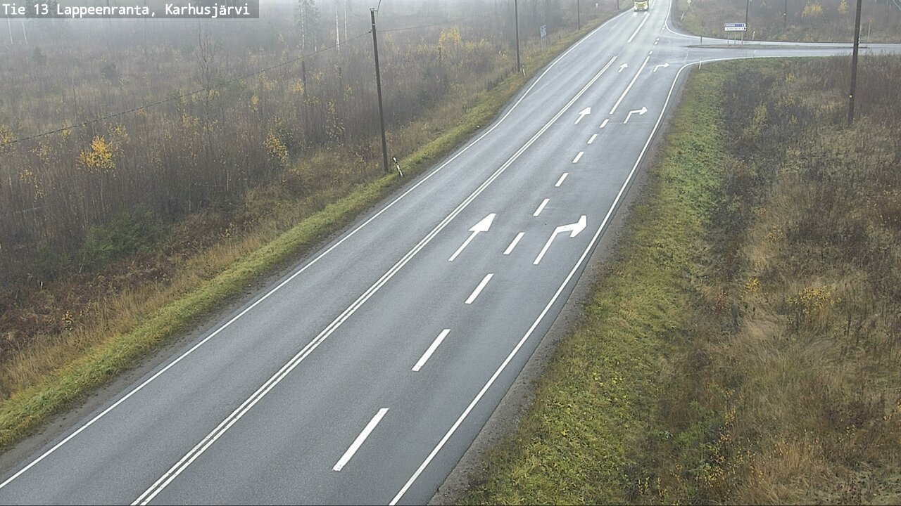 Kelikamerat Kuva Tie 13 Karhusjärvi, Lappeenranta, Etelä-Karjala