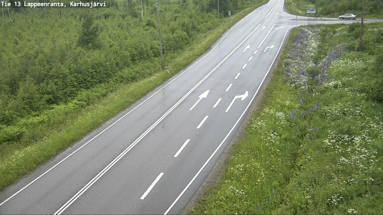 Kelikamerat Kuva Tie 13 Karhusjärvi, Lappeenranta, Etelä-Karjala