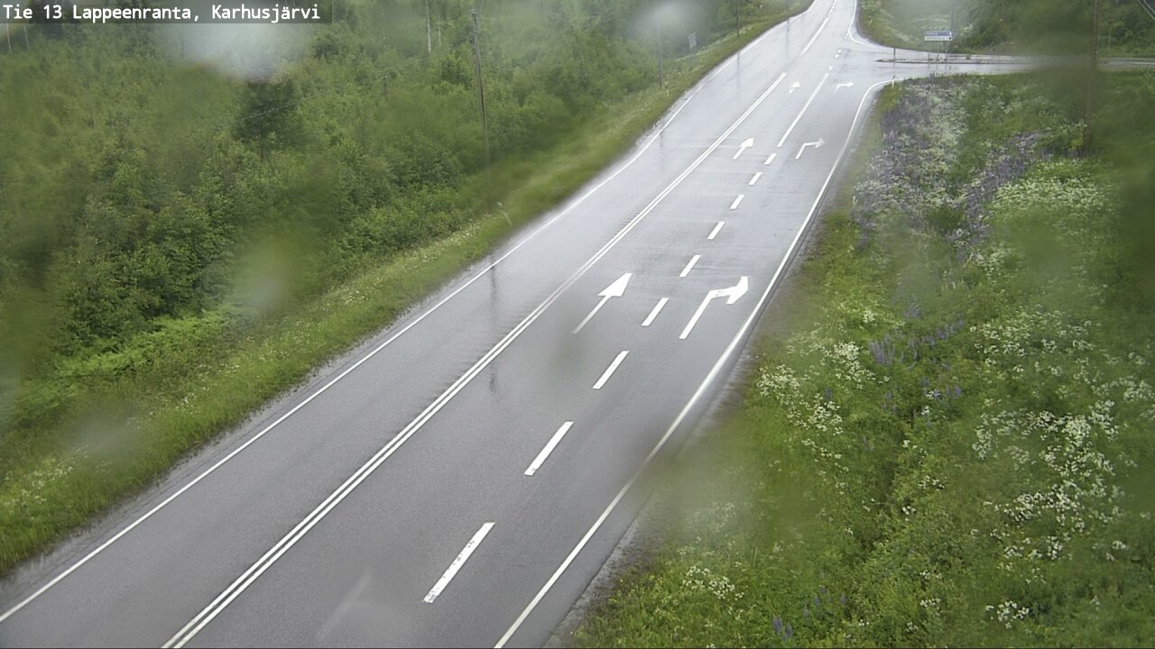 Kelikamerat Kuva Tie 13 Karhusjärvi, Lappeenranta, Etelä-Karjala