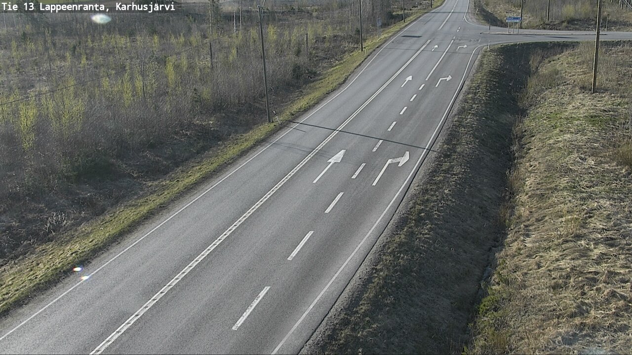 Kelikamerat Kuva Tie 13 Karhusjärvi, Lappeenranta, Etelä-Karjala