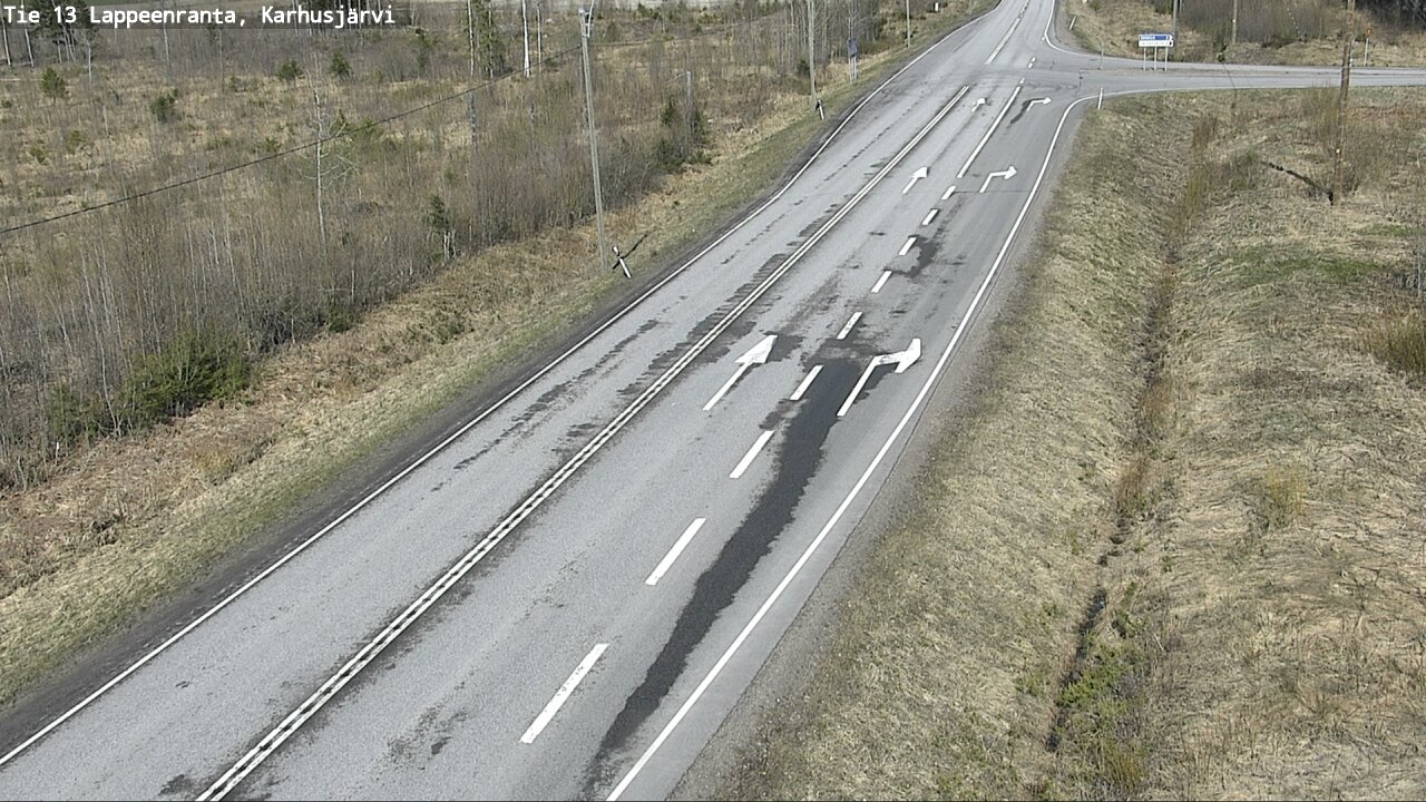 Kelikamerat Kuva Tie 13 Karhusjärvi, Lappeenranta, Etelä-Karjala
