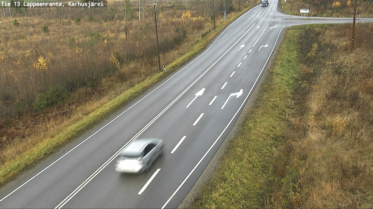 Kelikamerat Kuva Tie 13 Karhusjärvi, Lappeenranta, Etelä-Karjala