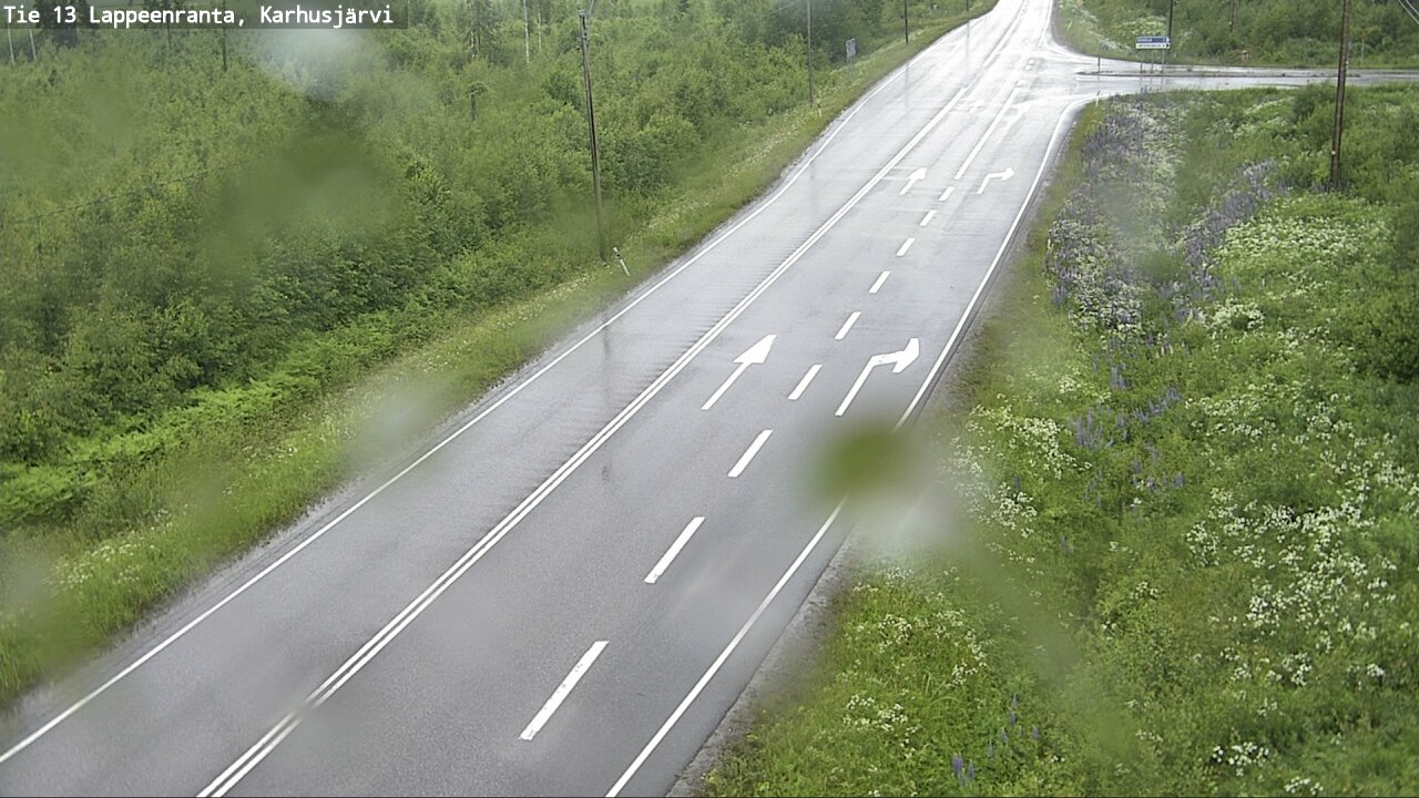 Kelikamerat Kuva Tie 13 Karhusjärvi, Lappeenranta, Etelä-Karjala