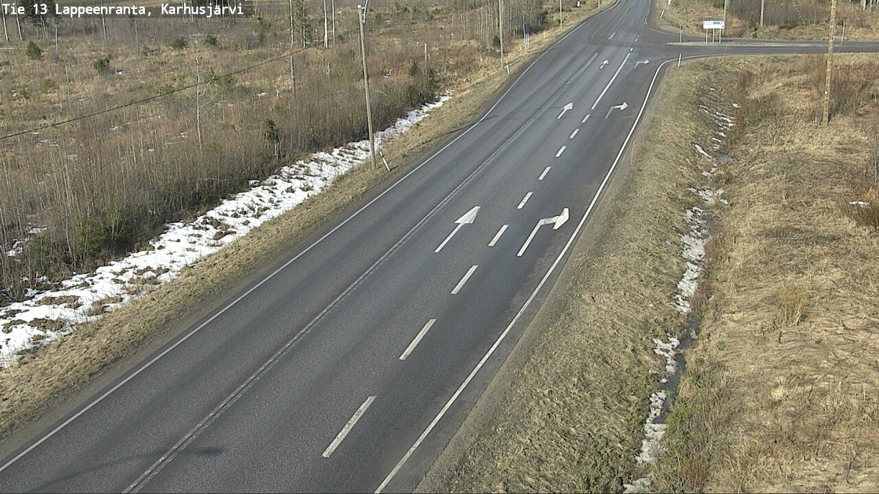 Kelikamerat Kuva Tie 13 Karhusjärvi, Lappeenranta, Etelä-Karjala