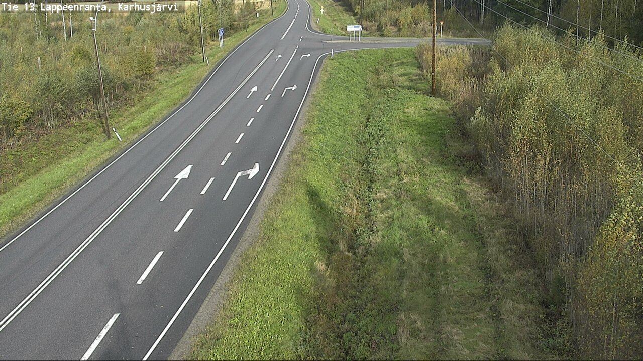 Kelikamerat Kuva Tie 13 Karhusjärvi, Lappeenranta, Etelä-Karjala