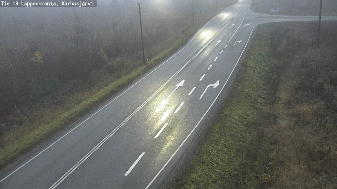 Kelikamerat Kuva Tie 13 Karhusjärvi, Lappeenranta, Etelä-Karjala